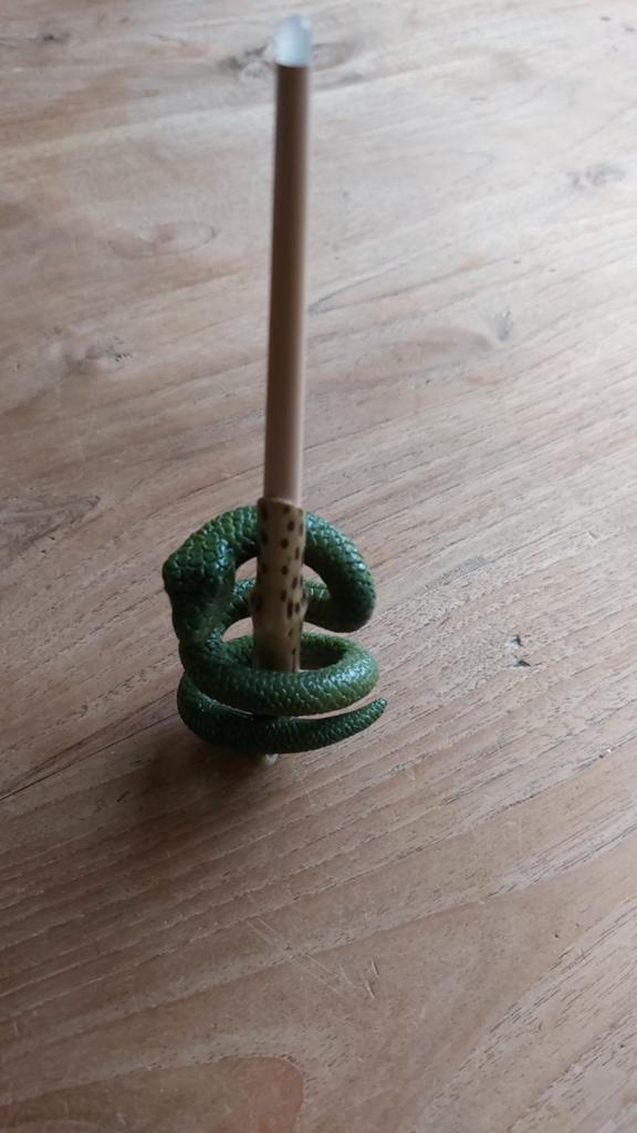 Harry Potter toverstaf met slang, Ophalen of Verzenden, Gebruikt