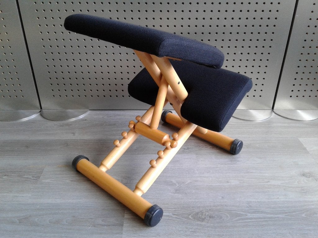 Variér (Stokke) Multi Balans (Zwart), Zeer mooi!, Huis en Inrichting, Bureaustoelen, Zwart, Ophalen of Verzenden, Zo goed als nieuw