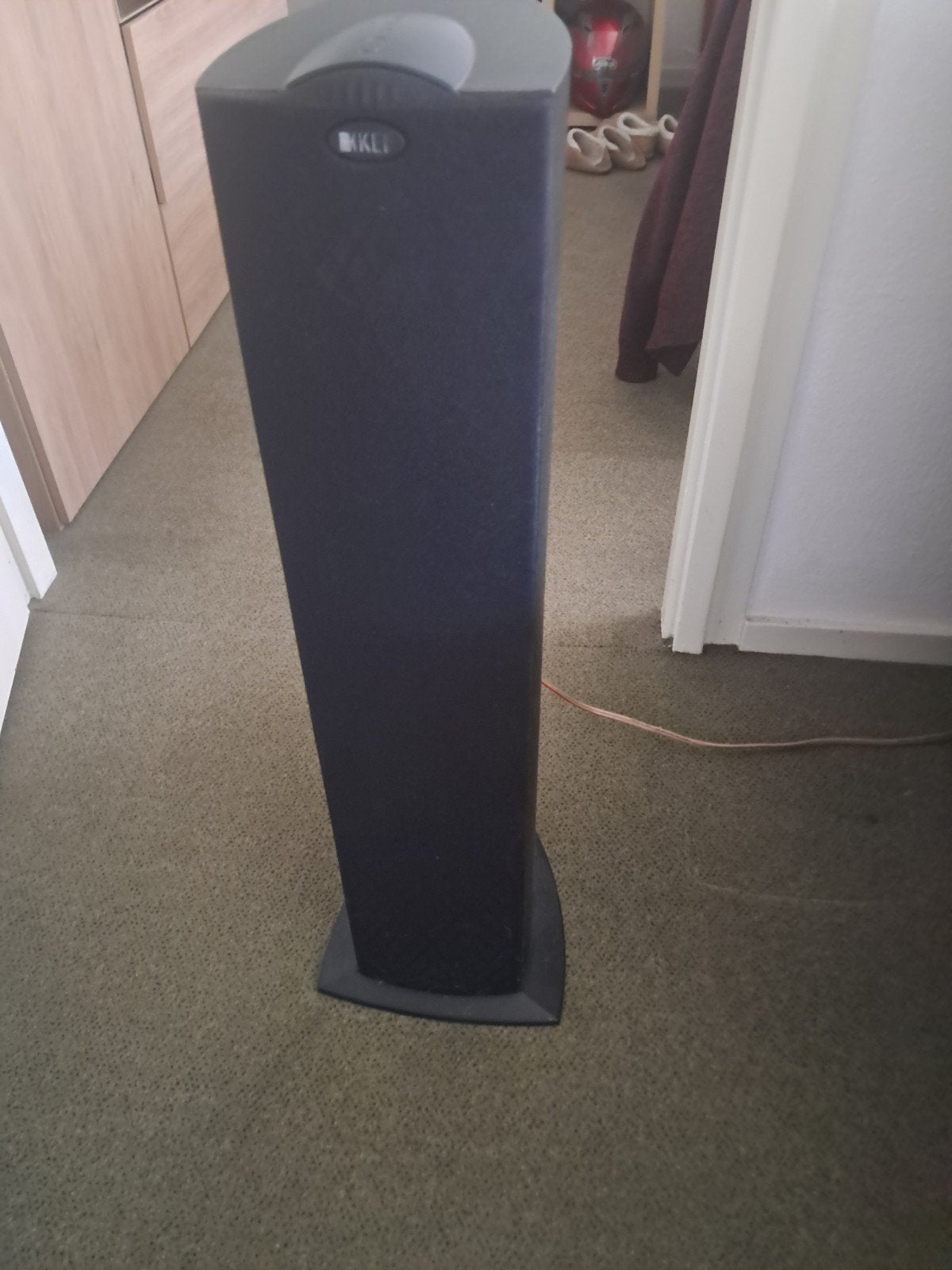 Kef iq 50 vloerztaande speakers. Zwart., Overige merken, Gebruikt, Ophalen of Verzenden, 60 tot 120 watt