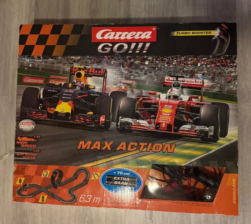 Racebaan carrera go compleet, Ophalen, Racebaan, Carrera, Zo goed als nieuw