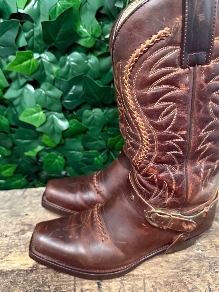 bijna Nieuwe stoere laarzen van sendra maat 40, Bruin, Nieuw, Ophalen of Verzenden, Sendra
