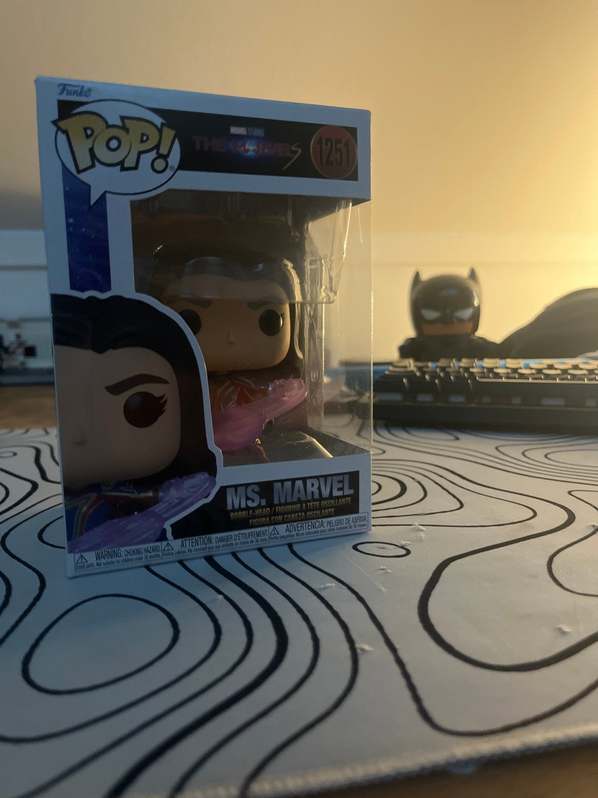 Funko Pop! Ms. Marvel (The Marvels) #1251 - Nieuw in doos, Ophalen of Verzenden, Nieuw