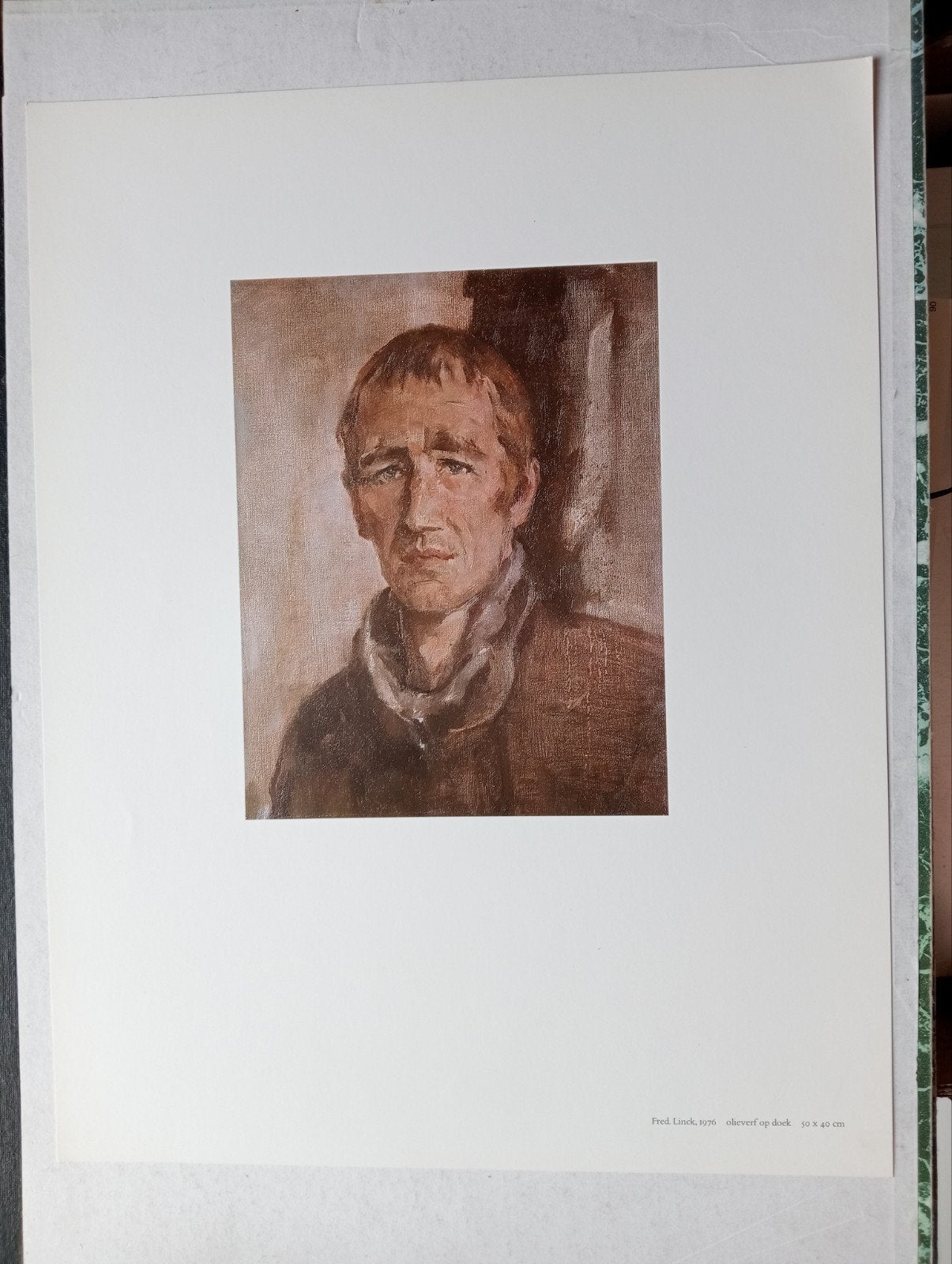Sierk Schröder offset prent Fred Linck, Ophalen of Verzenden