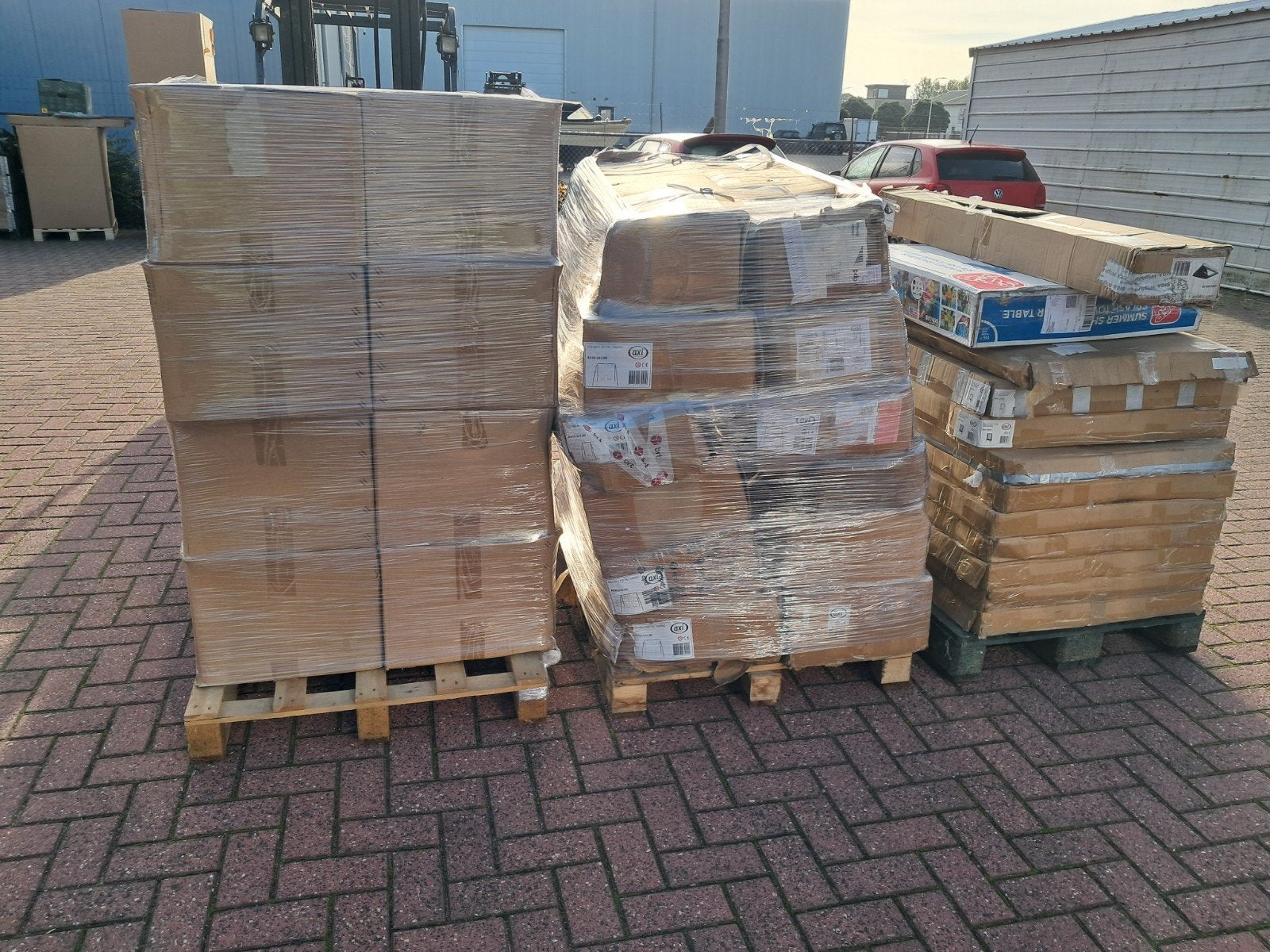 partij schommels en tafelbiljart, Ophalen, X, X, X
