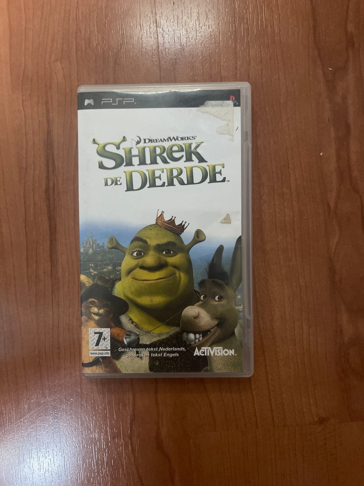 Shrek de Derde PSP Game - Avontuur voor jong en oud, Spelcomputers en Games, Games | Sony PlayStation Portable, Gebruikt, 1 speler
