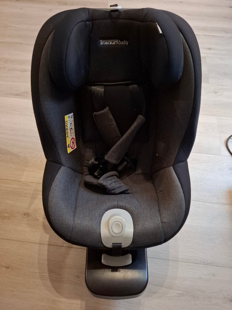 360 graden autostoel, Kinderen en Baby's, Autostoeltjes, 0 t/m 18 kg, Zo goed als nieuw, Isofix, Slaapstand