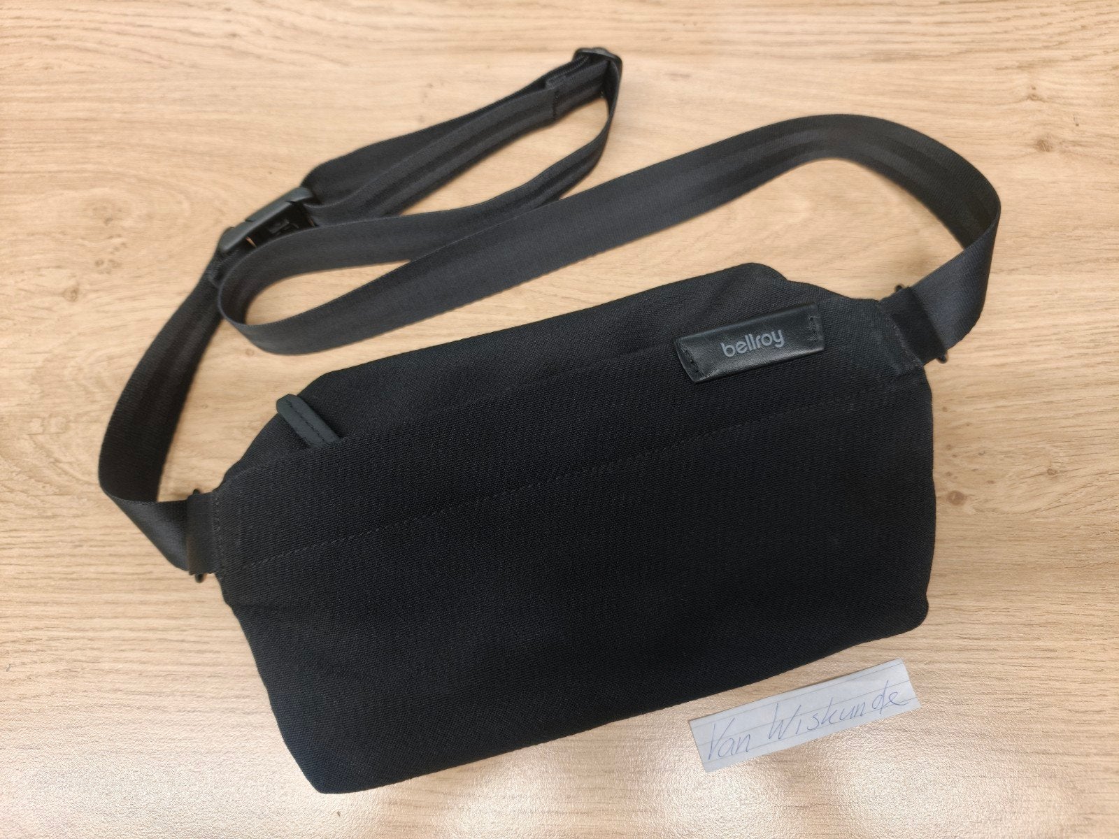 Bellroy Sling mini zwart bag tas schoudertas Goede Staat, Ophalen of Verzenden, Zo goed als nieuw, Zwart, Overige merken