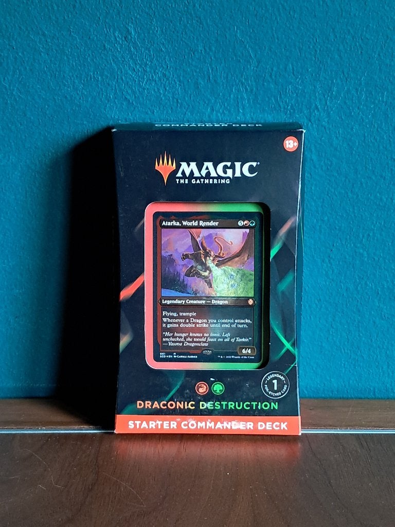 Draconic Destruction, Ongeopende Commander Deck, Verzenden, Nieuw, Speeldeck