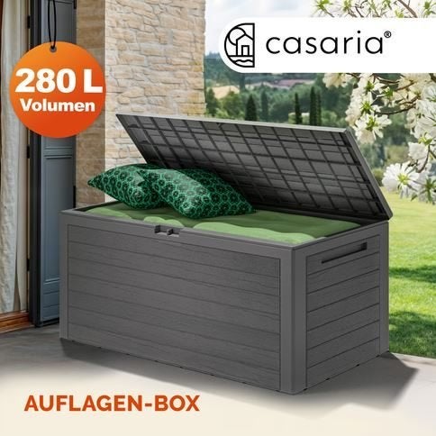 Opbergbox opbergkist tuinkussens kunststof 280L GRTS BEZORGD, Tuin en Terras, Verzenden, Nieuw, Nvt, Nvt