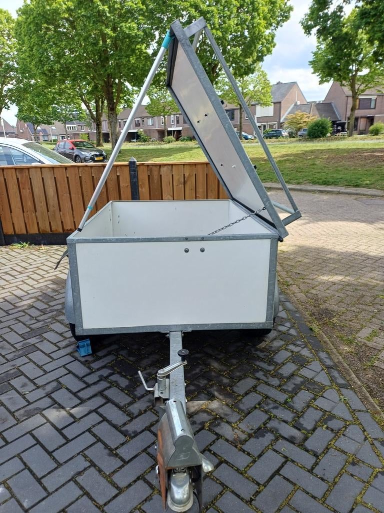 Rieske bagagewagen, met Trespa plating IZGS, Ophalen, Zo goed als nieuw