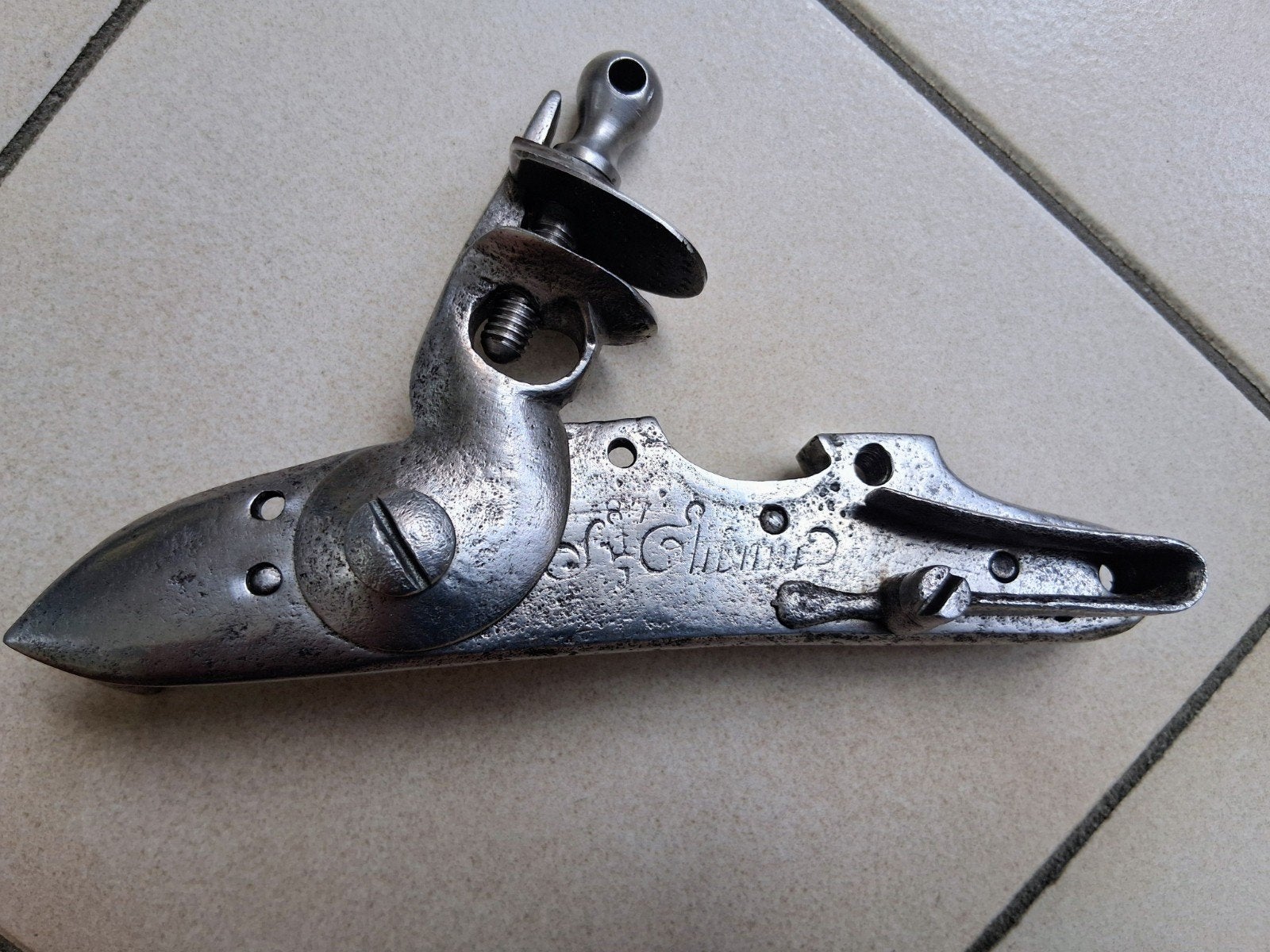 Frans vuursteenslot voor M1777, Antiek en Kunst, Ophalen of Verzenden