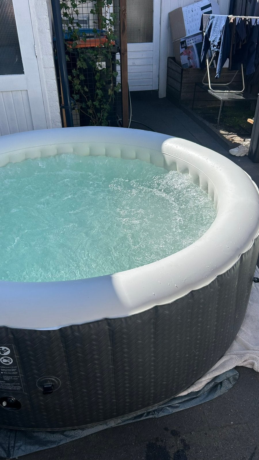 Jacuzzi Ottoman Mspa 6 persoons, Ophalen, Zo goed als nieuw, Pomp