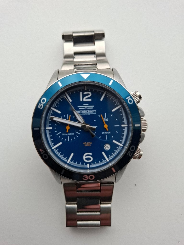 Horloge Rotorcraft Air Boss RC 1202 Limited Edition, Sieraden, Tassen en Uiterlijk, Horloges | Heren, Overige merken, Staal, Staal