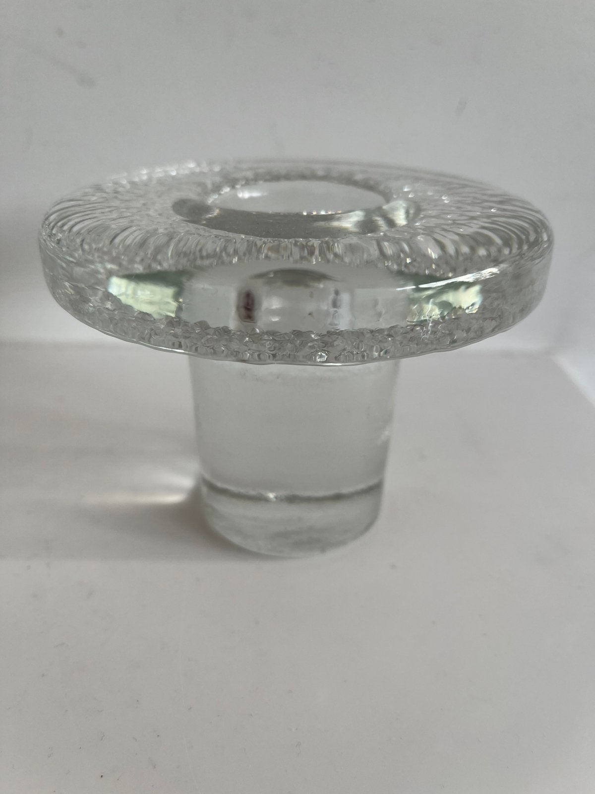 PADDENSTOELENKANDELAAR. —  IJSGLAS., Ophalen of Verzenden