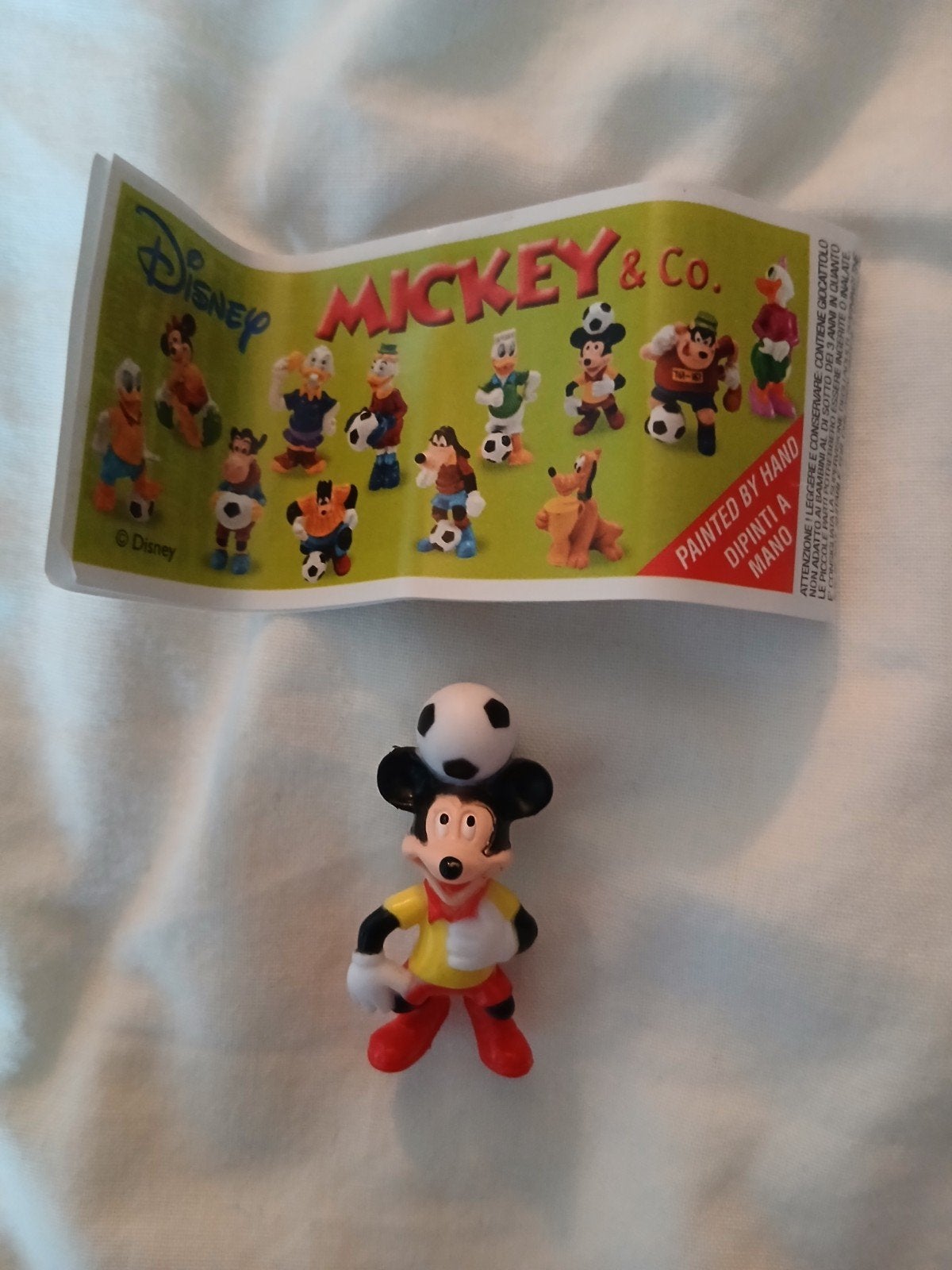 Disney Mickey & Co. voetbalfiguur - Mickey Mouse, Verzamelen, Ophalen of Verzenden, Zo goed als nieuw