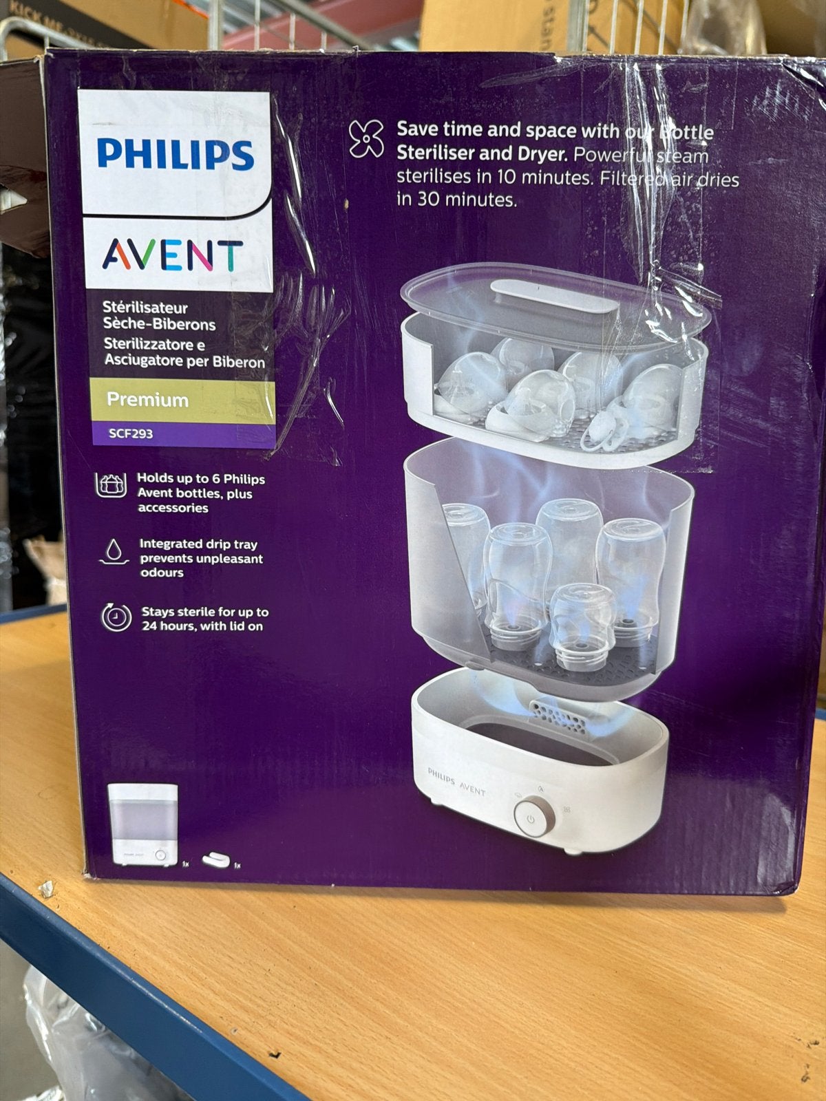 Philips Avent Sterilisator en Droger SCF293, Sterilisator, Nieuw, Nvt, Nvt