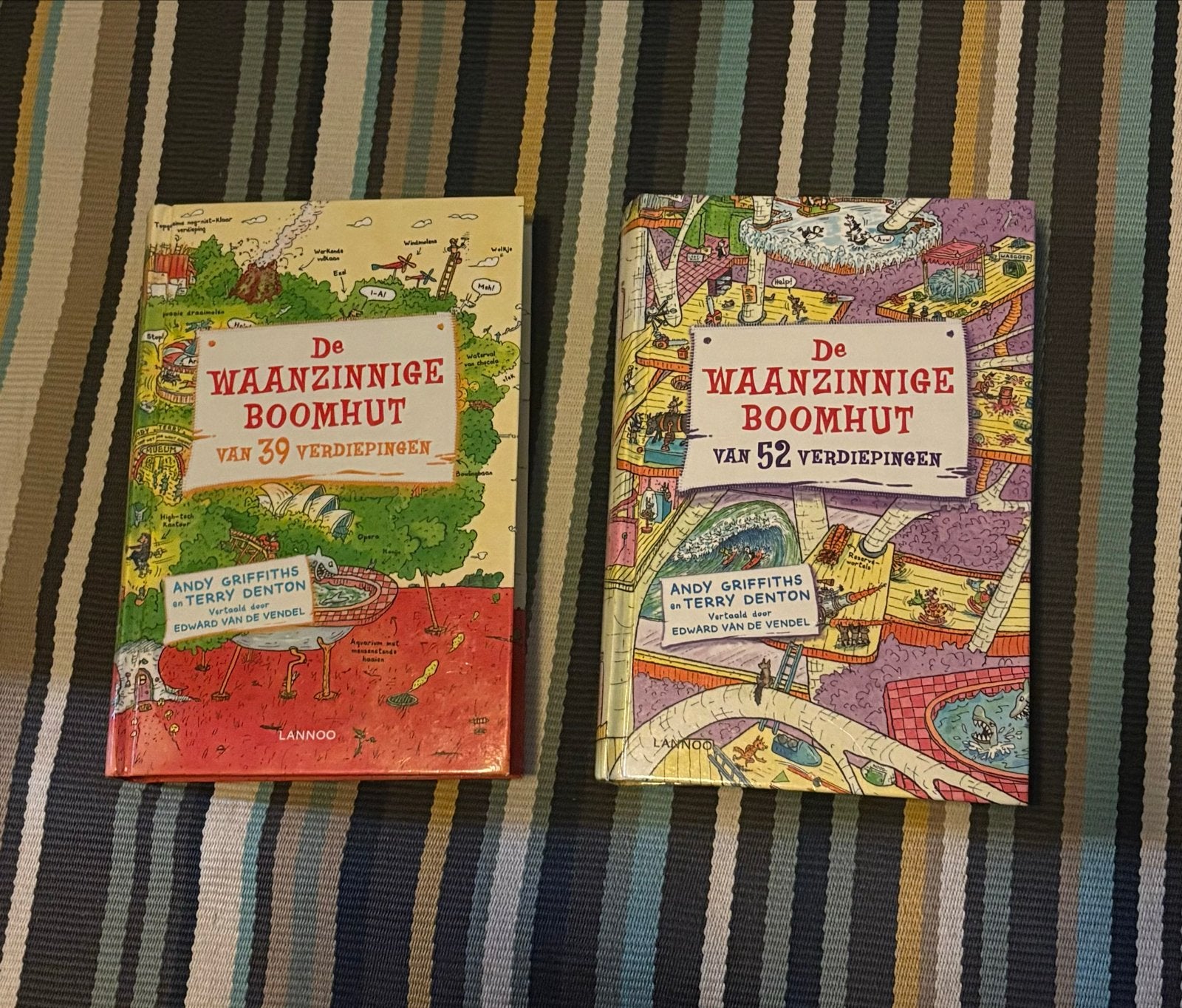 De Waanzinnige Boomhut: 39 & 52 Verdiepingen, Ophalen of Verzenden, Zo goed als nieuw, Fictie