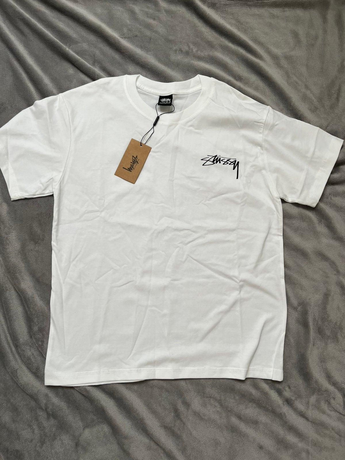 Stussy shirt maat s nieuw met prijskaartje, Verzenden, Nieuw, Maat 46 (S) of kleiner, Wit