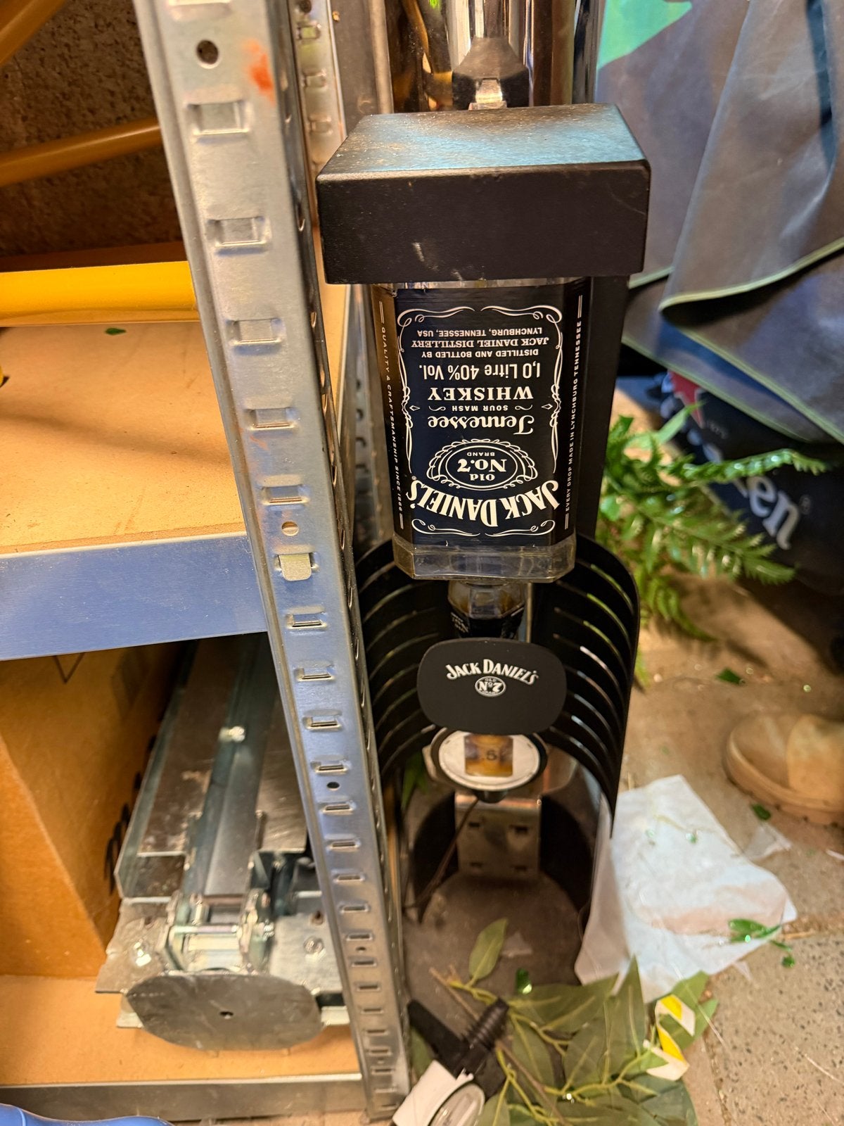 Jack Daniel's Fles Dispenser - Old No. 7 Brand, Ophalen, Gebruikt