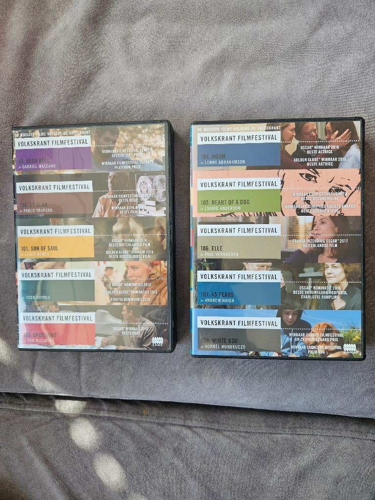 VOLKSKRANT Filmfestival 2015 BOX 99-108, Origineel Ned. Ond., Cd's en Dvd's, Dvd's | Filmhuis, Overige gebieden, Alle leeftijden
