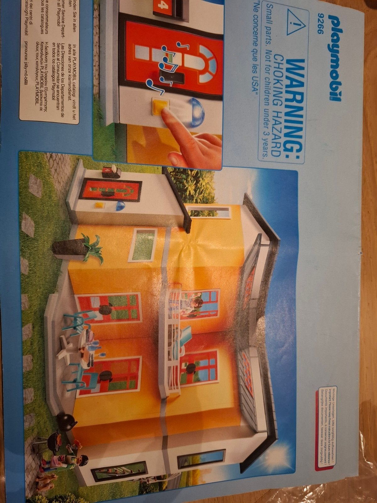 Playmobil Modern Woonhuis (9266) met extra inrichting, Ophalen, Zo goed als nieuw, Poppenhuis
