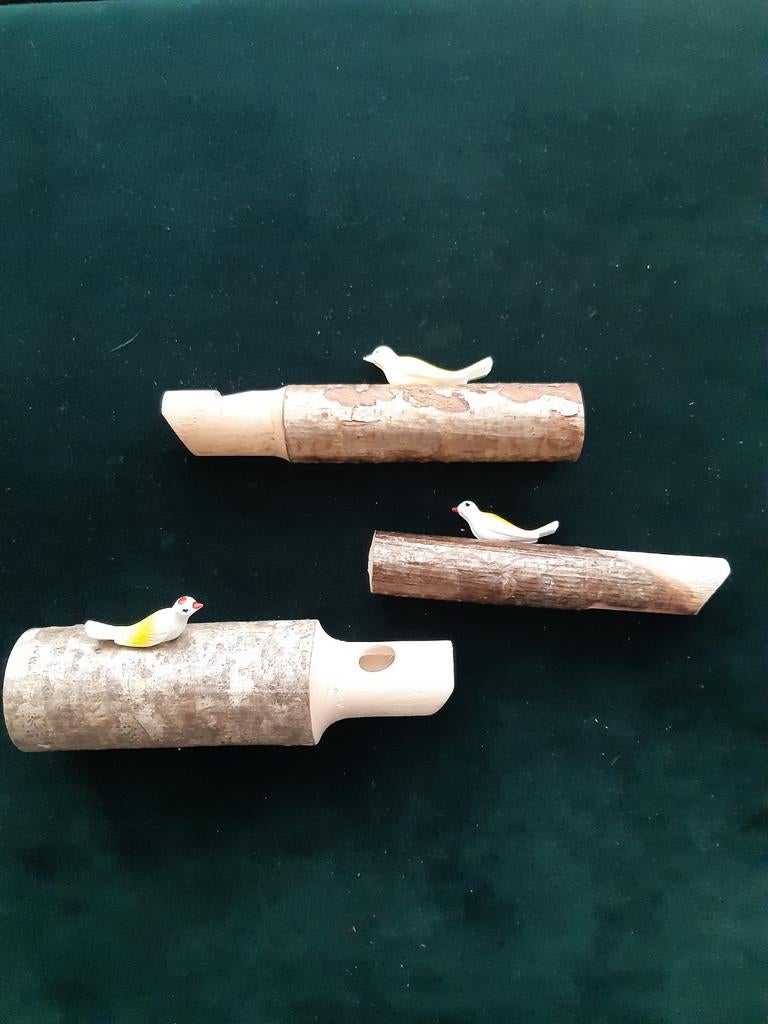 3 koekoek fluitjes, Ophalen of Verzenden