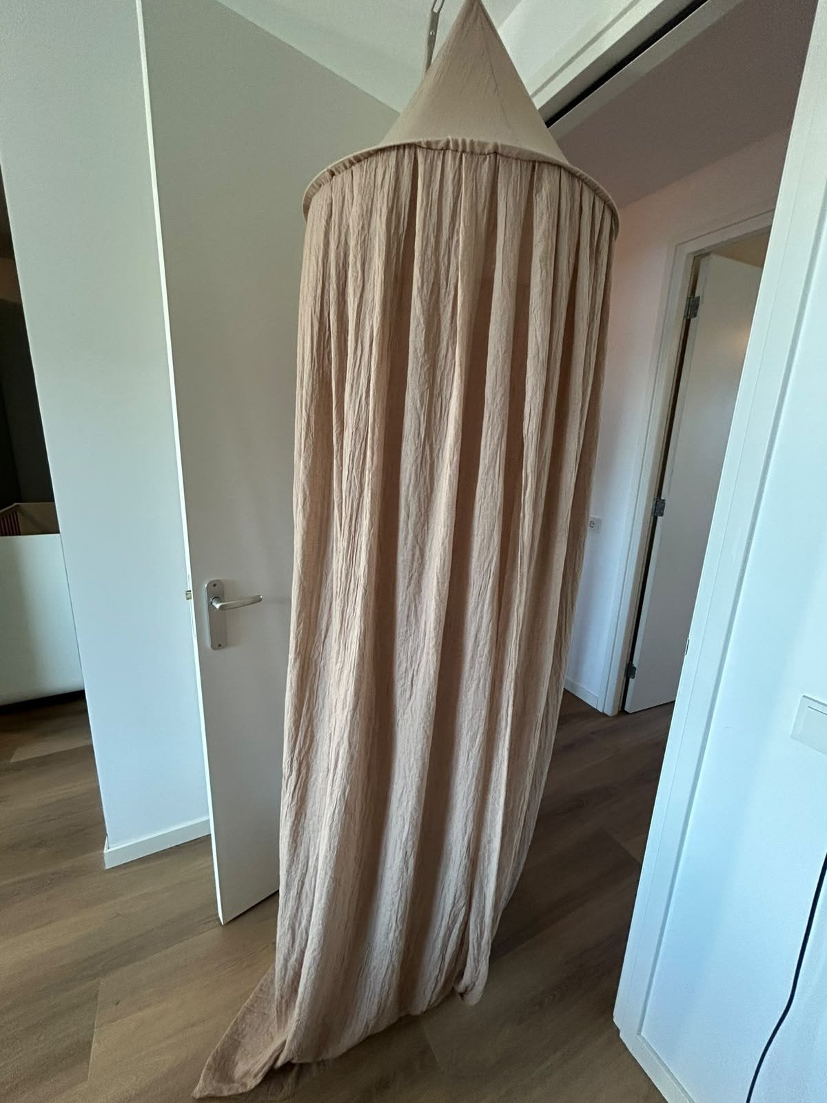 Meyco Klamboe met standaard - taupe, Inclusief standaard, Meyco, Overige kleuren, Ophalen of Verzenden