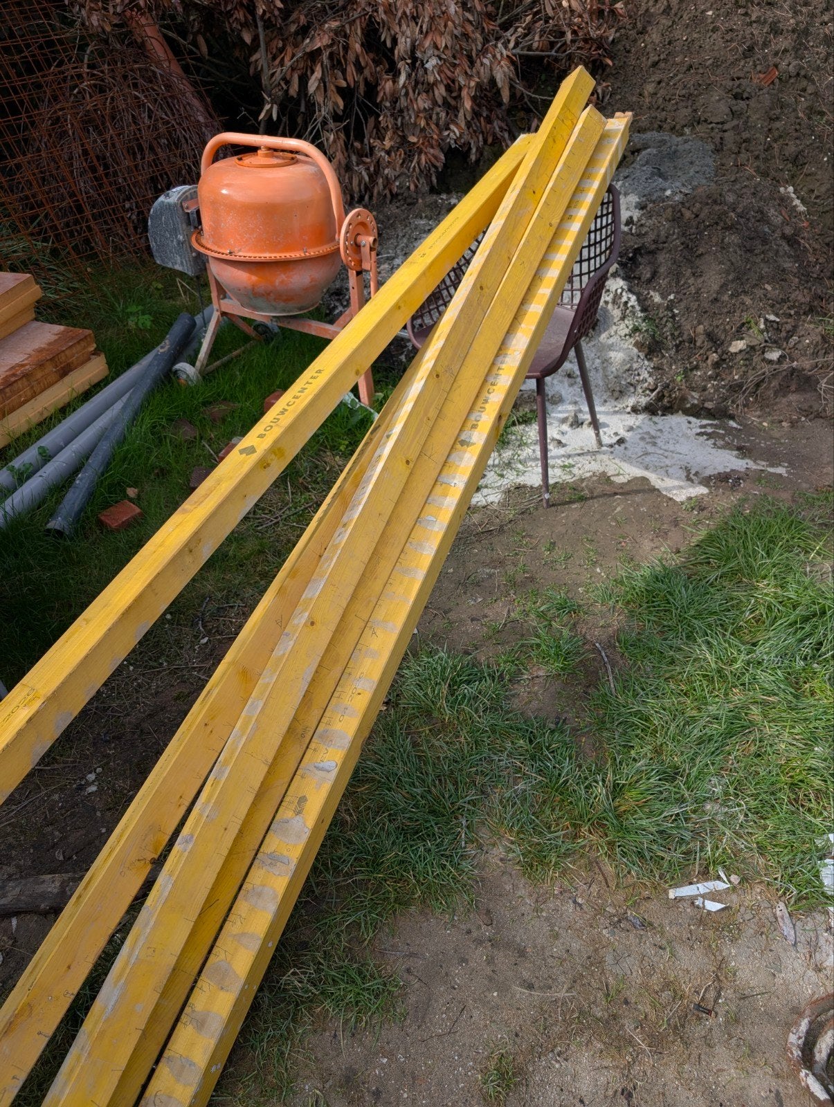 5x Mevo Vuren Metselprofielen 66x76mm, Doe-het-zelf en Verbouw, Ophalen, Gebruikt, 250 tot 300 cm, 50 mm of meer