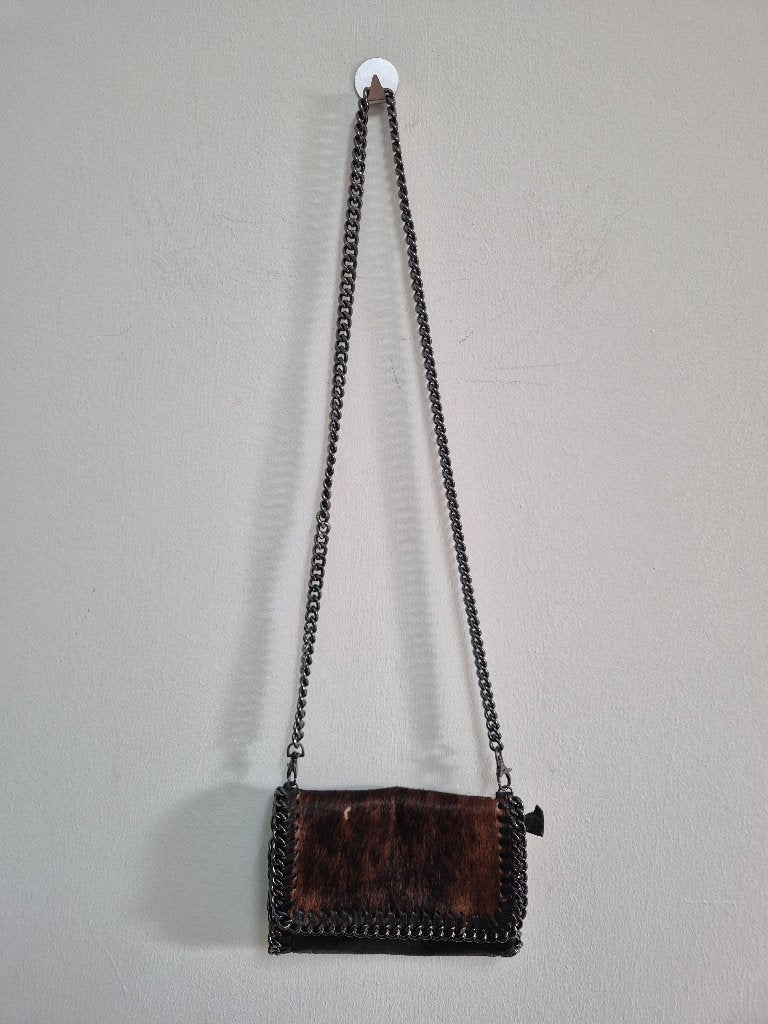 Tas32 - Klein Italiaans leren Borse in Pelle tasje 23b x 15h, Sieraden, Tassen en Uiterlijk, Tassen | Damestassen, Ophalen of Verzenden