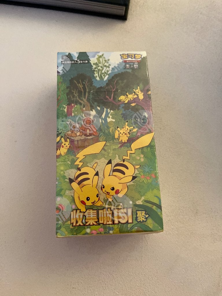 Pokémon TCG 151C Collect 151 Gathering Chinese Booster Box, Ophalen, Nieuw, Boosterbox