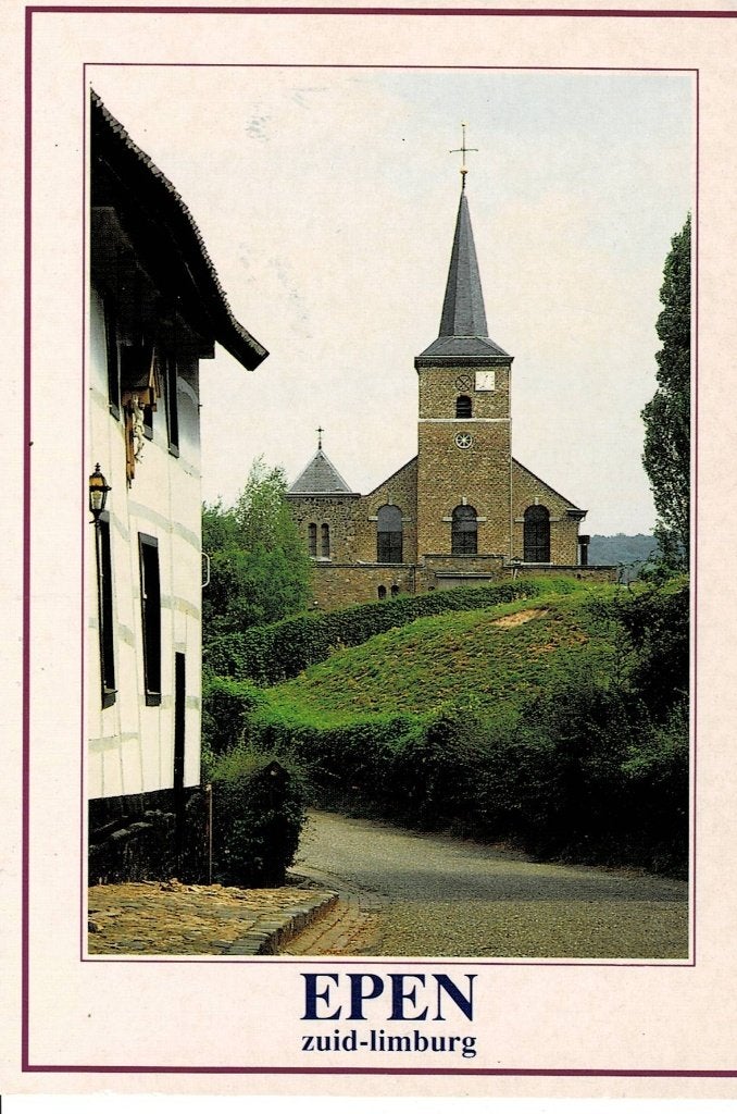 Epen, Kerk, Ophalen of Verzenden, Gelopen, Limburg