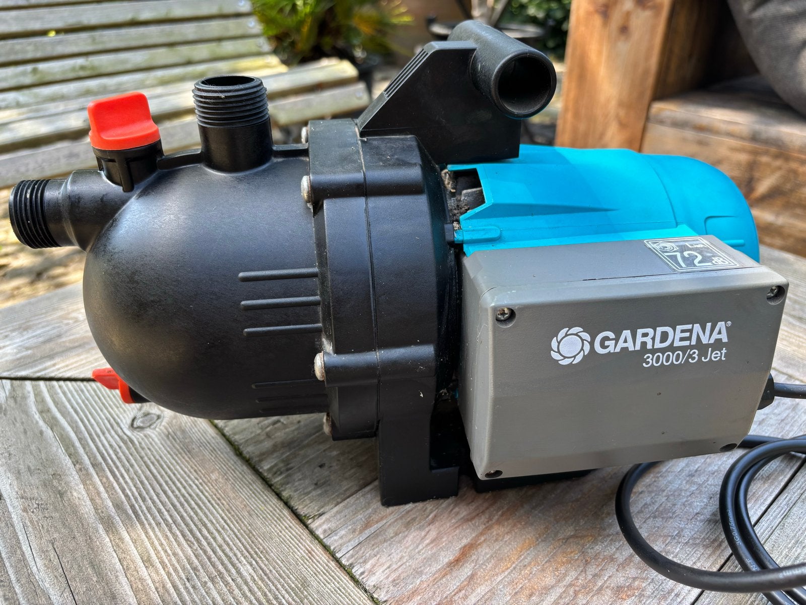 Gardena 3000/3 Jet Besproeiingspomp - Gebruikt, Ophalen of Verzenden, Gebruikt, Elektrisch, Besproeiingspomp
