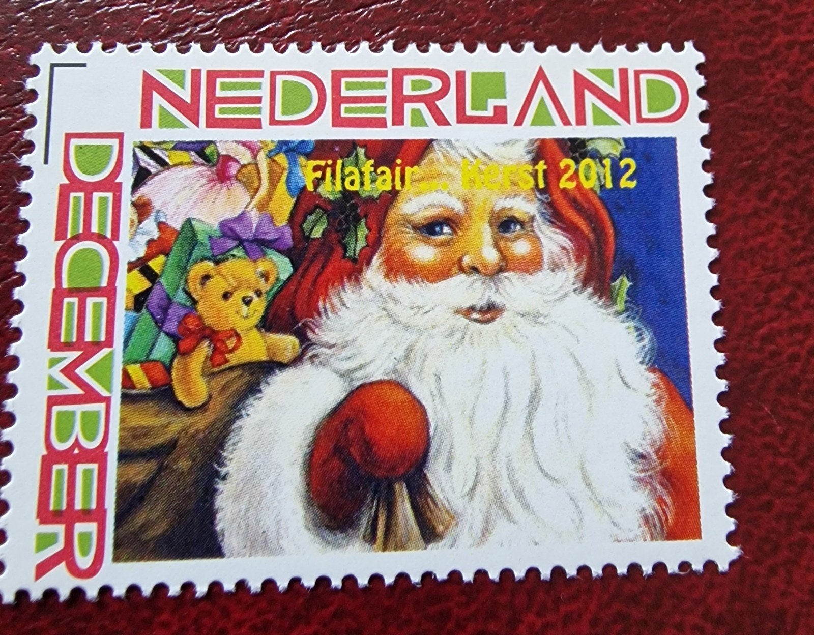 kv291 persoonlijke  December Filafair Kerst 2012 Postzegel, Ophalen of Verzenden, Na 1940, Postfris