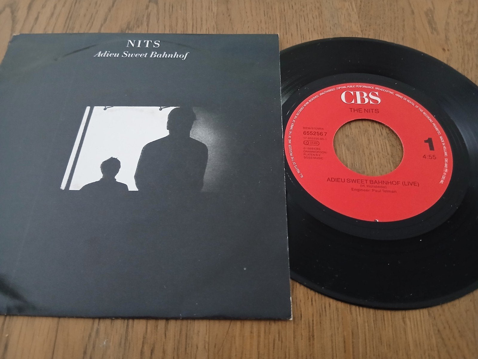 VINYL SINGLE     THE NITS  1989, Cd's en Dvd's, Ophalen of Verzenden, Zo goed als nieuw, Pop