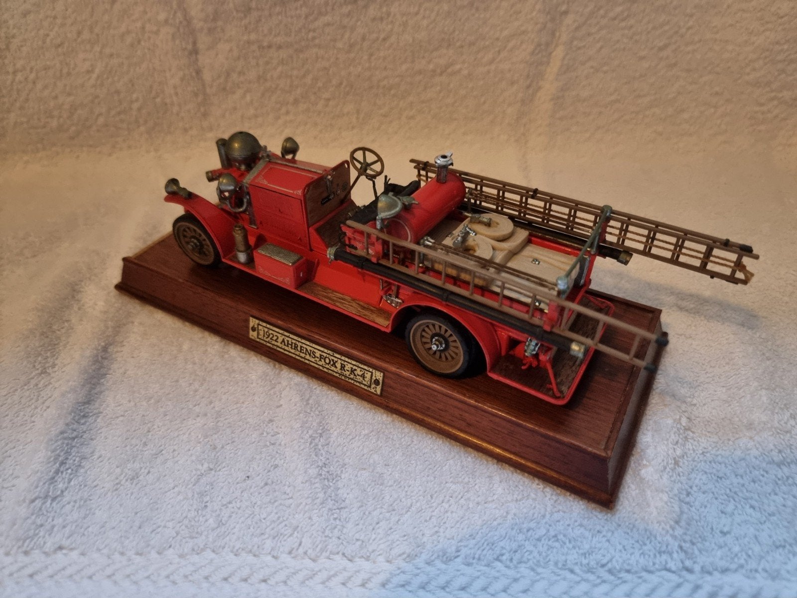 Franklin Mint 1922 Ahrens-Fox R-K-4 Brandweerwagen, Overige merken, 1:32 tot 1:50, Ophalen of Verzenden, Zo goed als nieuw