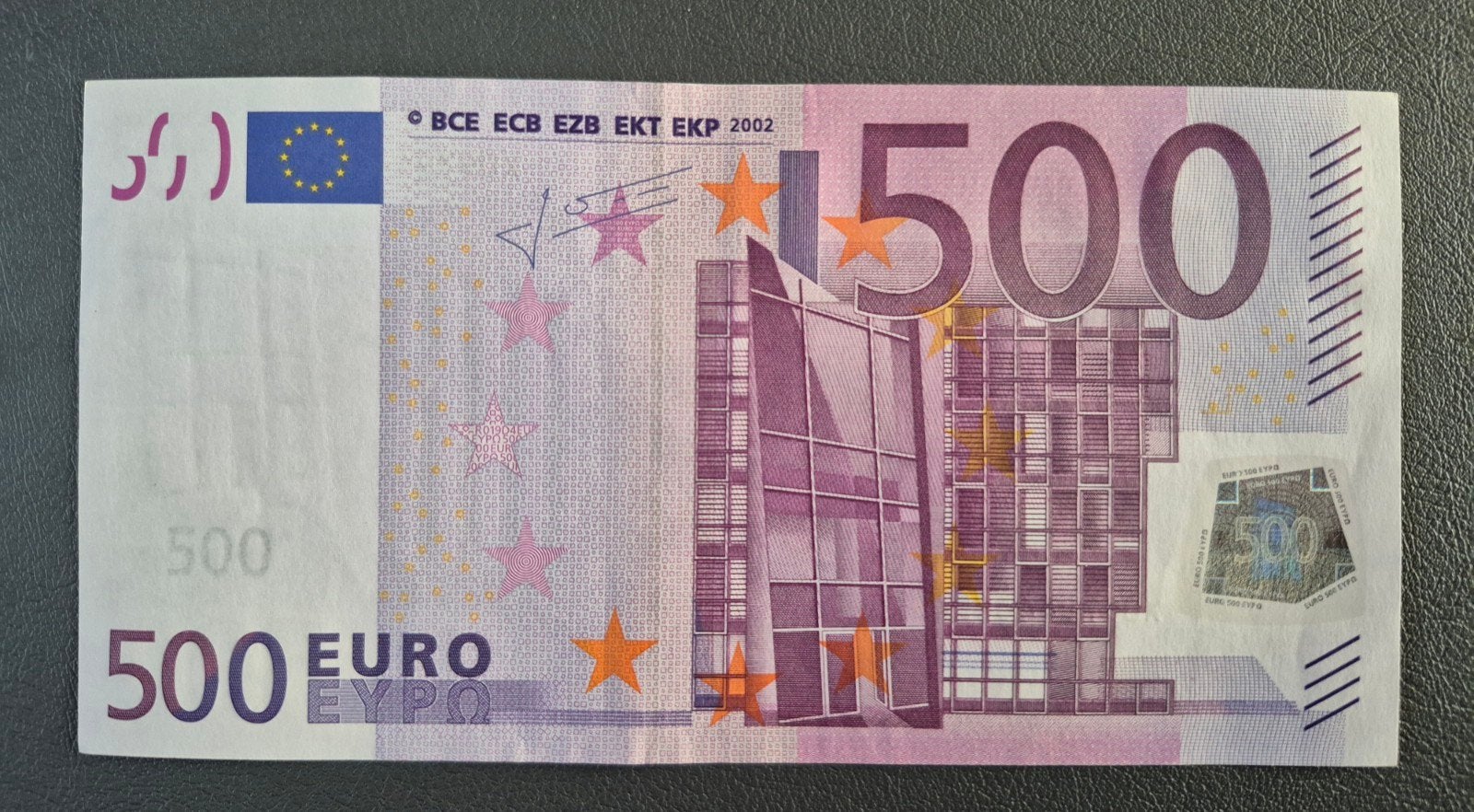 €500 euro biljet Trichet Duitsland, Ophalen, Noord-Amerika