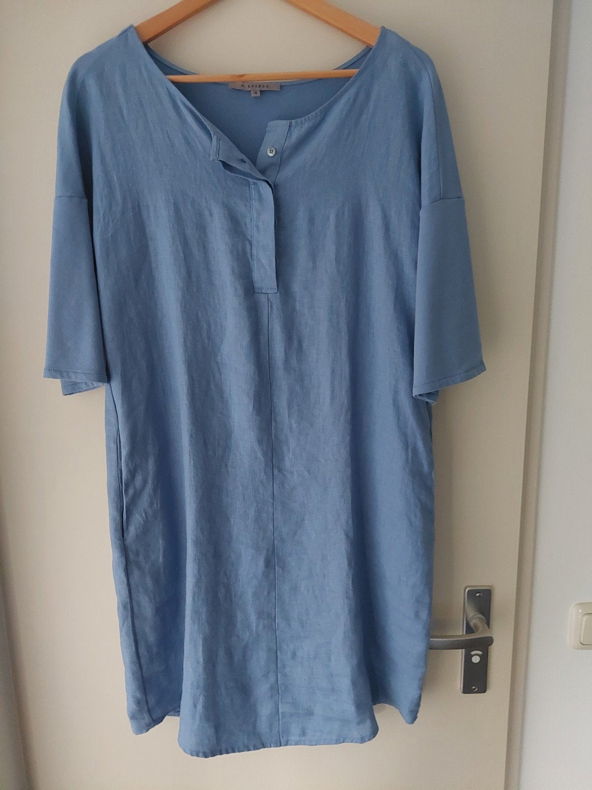Sylver licht blauwe jurk maat 38, Kleding | Dames, Ophalen of Verzenden, Zo goed als nieuw, Blauw, Jurk