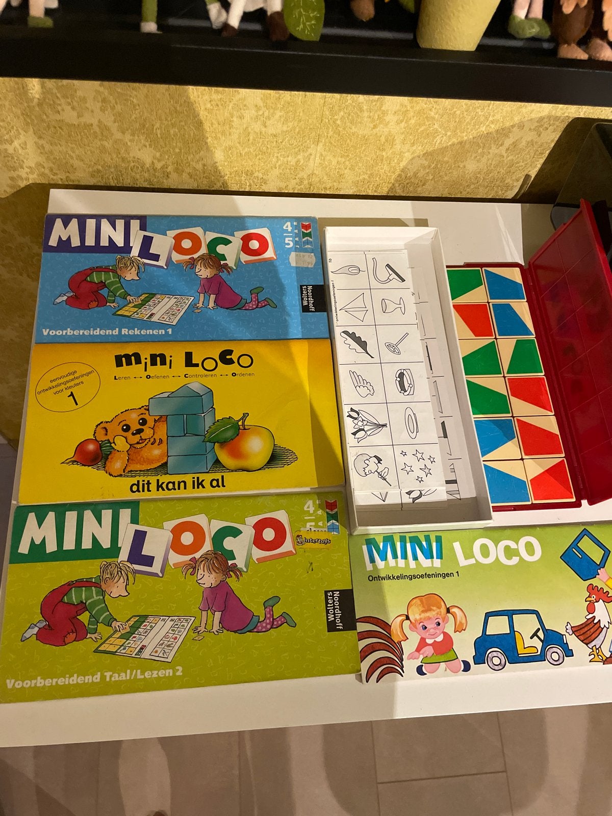 Mini Loco en Mini Loco Junior Educatieve Spellen, Ophalen of Verzenden, Gebruikt, Rekenen