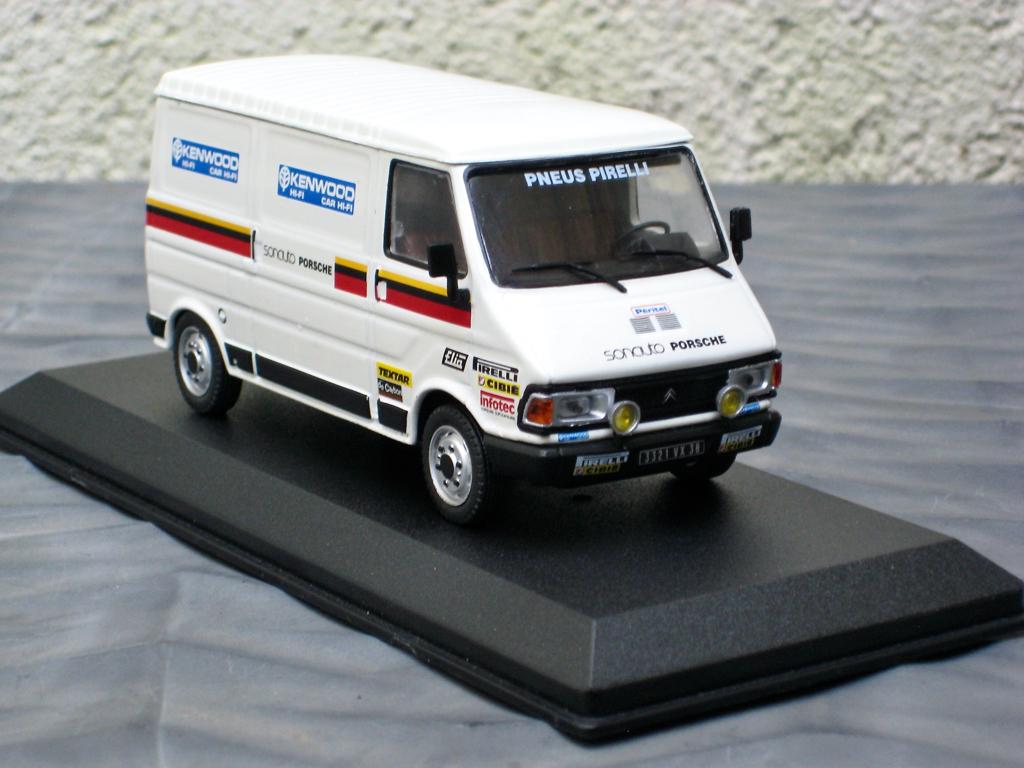 Citroen C35 serie2 Team Kenwood Sonauto Porsche  Altaya 1:43, Ophalen of Verzenden, Nieuw, Auto, Overige merken