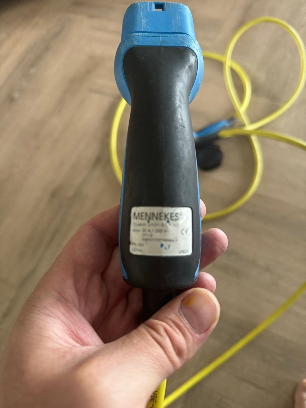 Mennekes Type 2 Laadkabel 20A/230V - Elektrische Auto, Auto diversen, Ophalen, Gebruikt