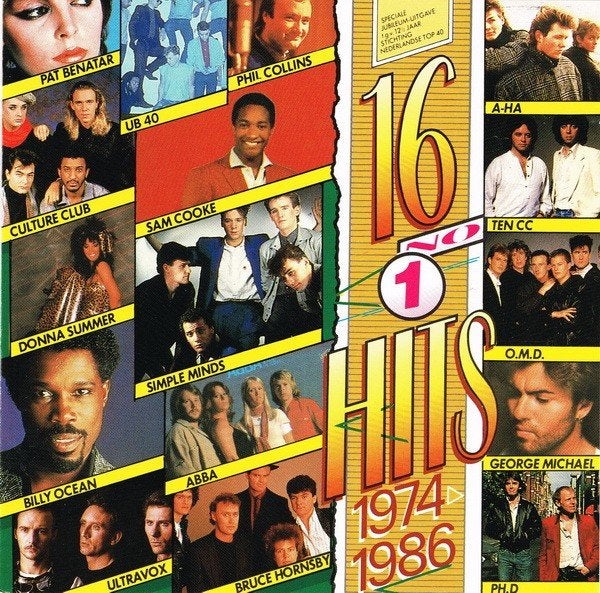 CD 16 No. 1 Hits 1974 - 1986, Gebruikt, Ophalen of Verzenden, Verzamelalbum, Pop