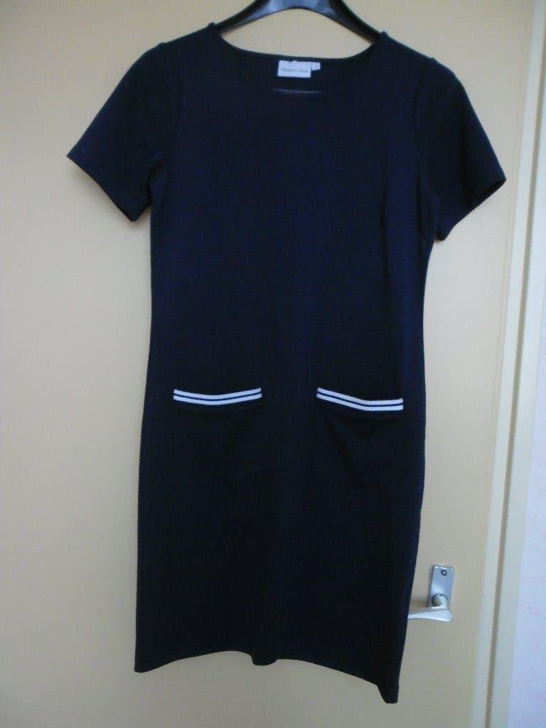 z.g.a.n. blauwe dames jurk. Maat S, Blauw, Ophalen of Verzenden, Maat 34 (XS) of kleiner, Trend One