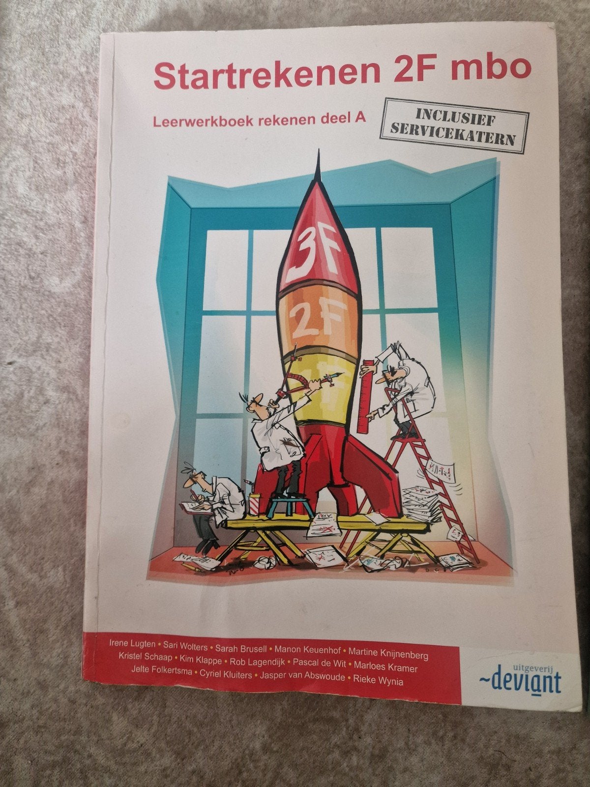 Startrekenen 2f mbo, Ophalen of Verzenden, Zo goed als nieuw, Overige niveaus, Nederlands