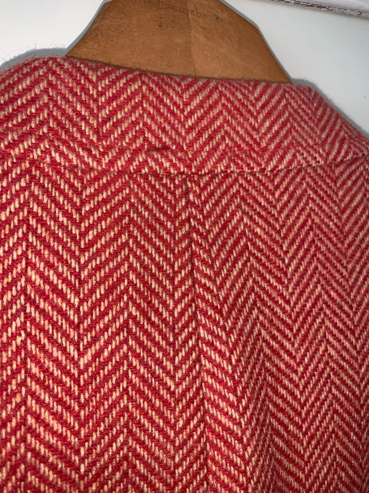 Vintage Alias Peek & Cloppenburg Jasje - Rood/Beige, Kleding | Heren, Ophalen of Verzenden, Zo goed als nieuw, Maat 52/54 (L)