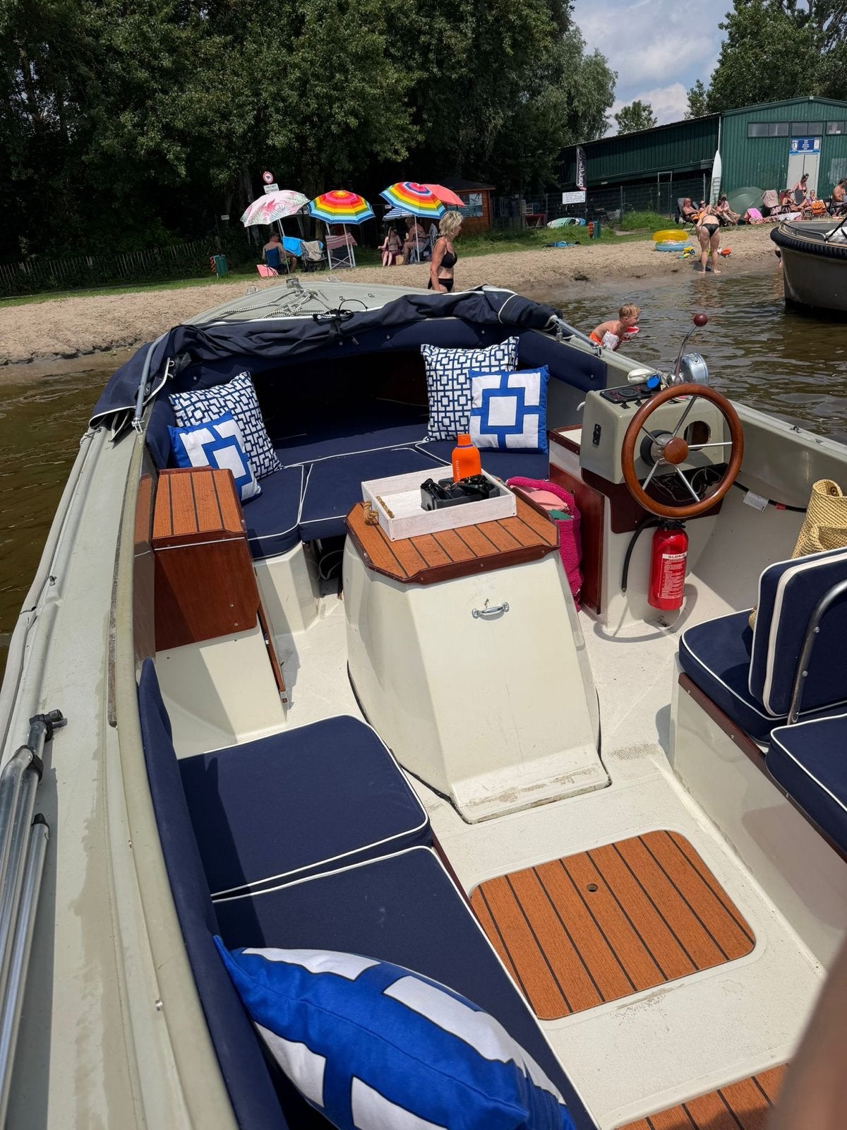 Prachtige Saga 20 sloep, Watersport en Boten, Motorboten en Motorjachten, Gebruikt, Polyester, Diesel, Binnenboordmotor, Afdekzeil
