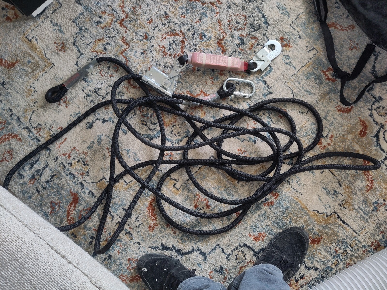 Set PBM valbescherming, Ophalen, Gebruikt