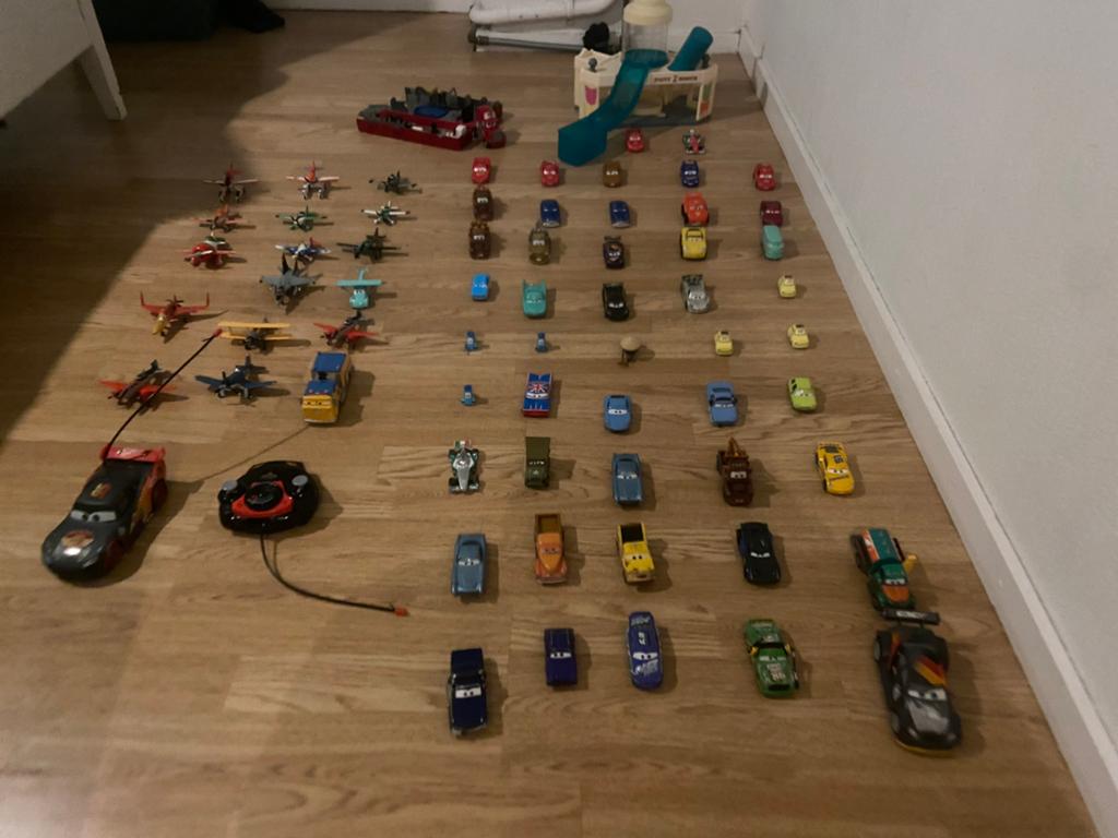 Cars en Planes auto’s, mogen los en samen weg, Verzamelen, Speelgoed, Ophalen, Zo goed als nieuw