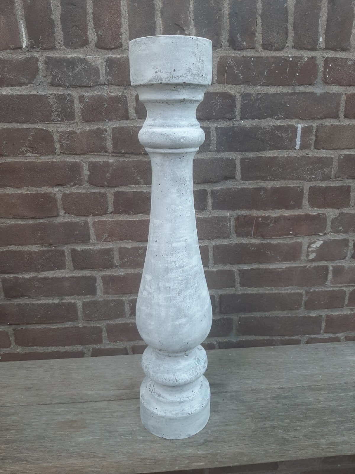 Betonnen baluster pilaar zuil sokkel kolom tuinbeeld beton, Tuin en Terras, Ophalen
