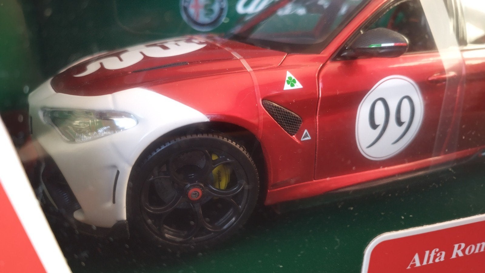 Alfa Romeo Giulia GTAm 1:18 Bburago Burago Pol, Auto, Verzenden, ., Nieuw
