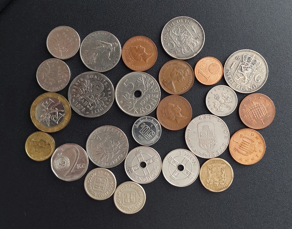 25 stuks munten Europa, enz., Ophalen of Verzenden, Overige landen, Losse munt